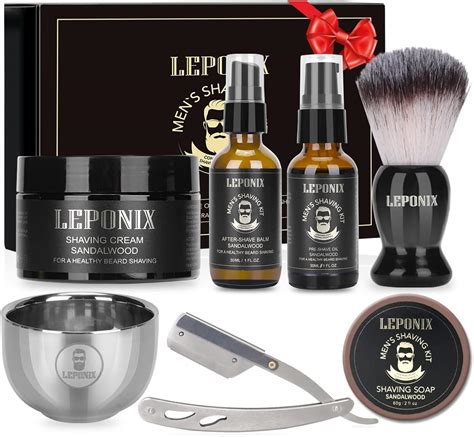 Shaving Kit For Men Shaving Set Of Sandalwood Shaving Cream Mens