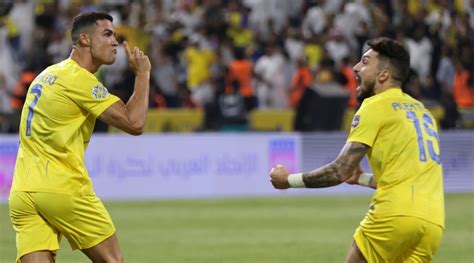 Cristiano Ronaldo Wins First Title At Al Nassr With Brace In Arab Club