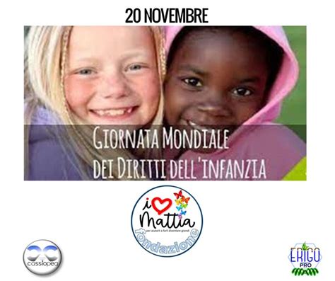 20 NOVEMBRE Giornata Internazionale Dei Diritti Dell Infanzia E Dell