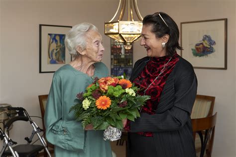 Ehrung Frau Ilse Helbich Anl 100 Geburtstag Presse Service