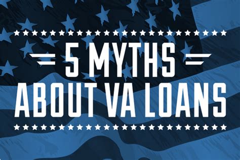 Myths About Va Loans Infographic Cool Tickling