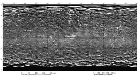 Map of Ceres (2015) | The Planetary Society