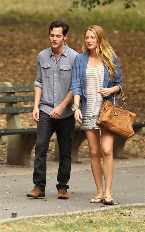 TeenCelebBuzz: Blake Lively & Penn Badgley: Gossip Girl Lovers