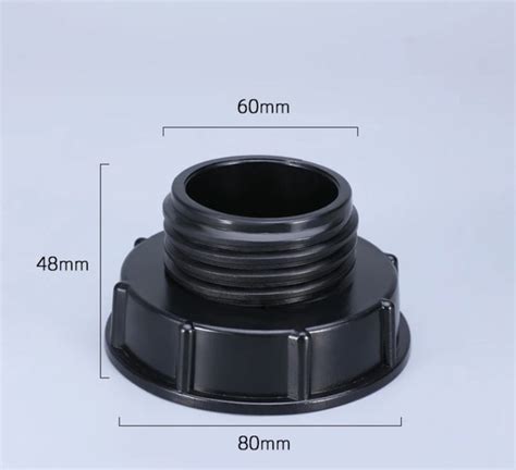 Переходник на кран Еврокуба, на куб ВН 80х60(62мм), 80х2дюйма, диаметр ...