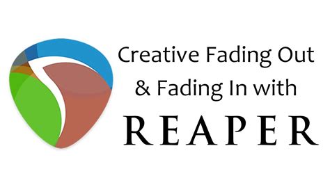 Creative Fading Out And Fading In With Reaper Youtube