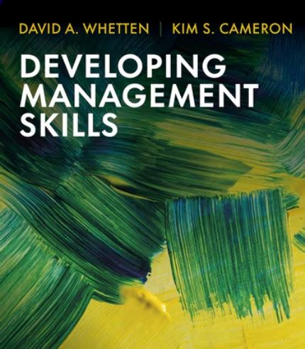 developing management skills test bank  edition whetten