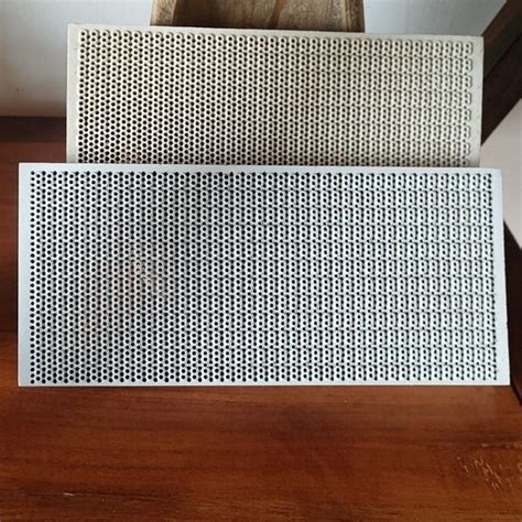Energy Saving Honeycomb Infrared Combustion Heat Hot Resistant Ceramic Plate Board Tile Chip