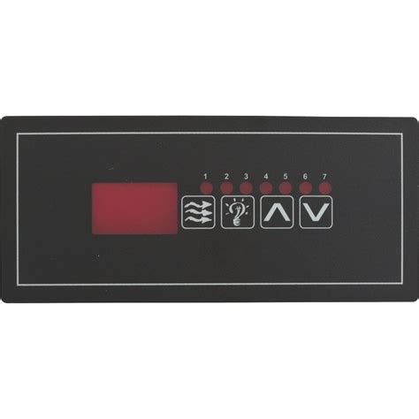 Overlay GECKO TSC 18 P1 LT Temp Up Temp Down HQ The Hot Tub Superstore Canada USA