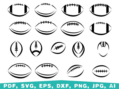 Football Laces Svg Bundle Football Laces Football Silhouette Etsy Uk