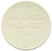 Medal Meissen Wine Festival 2009 República Federal de Alemania