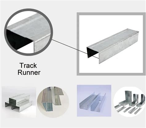 Custom Qinkai Galvanized Steel Drywall Profile Holder Metal Stud Track