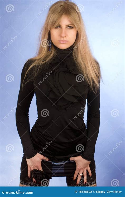 The seductive glamour girl stock photo. Image of look - 18528802