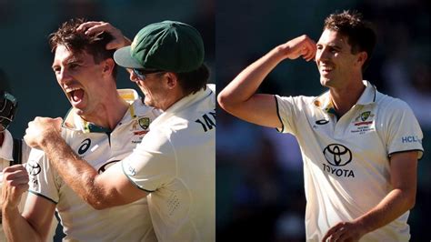 Aus Vs Pak Nd Test Pat Cummins Dual Fifer Guides Australia To