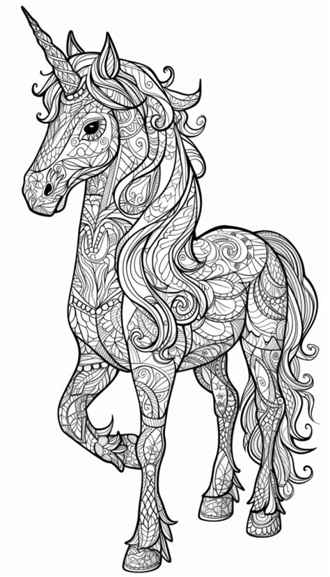 Coloriage licorne mandala grâce Coloriages à imprimer GRATUITEMENT