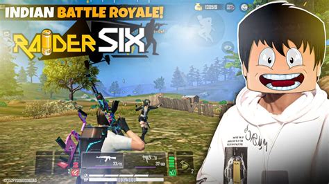 New Best INDIAN Battle Royale Game Ever Raider Six Gameplay Hindi