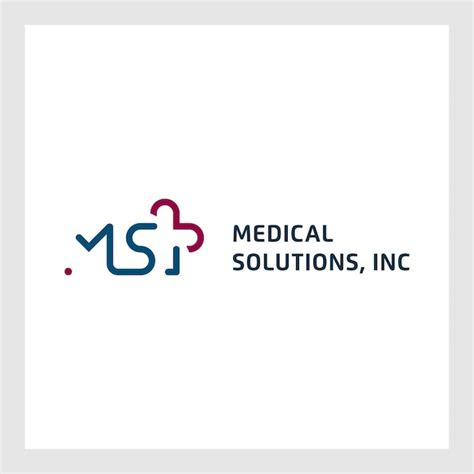 Premium Vector Ms Logo Healthcare Simple Editable