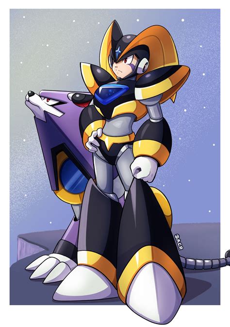 Bass And Treble Mega Man And 1 More Drawn By Deniacp Danbooru