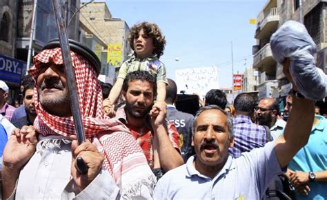 Jordan Protesters Demand ‘radical Reform Slam Govt