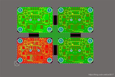 Altium Designer 18 Pcb拼板：v型切割和邮票孔方式adv割拼板 Csdn博客