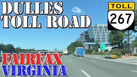 Va West Dulles Toll Road Dulles Greenway Fairfax Virginia