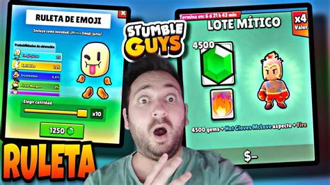 NUEVAS OFERTAS Y RULETA EN LA TIENDA DE STUMBLE GUYS 0 51 YouTube