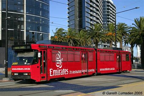 Melbourne Tram With Emirates Airlines Ad