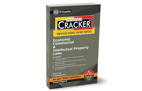 Buy Taxmann S CRACKER For Economic Commercial Intellectual Property