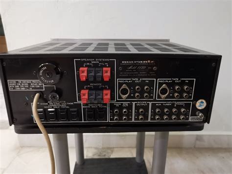 Vintage Marantz Model Stereo Integrated Amplifier Audio