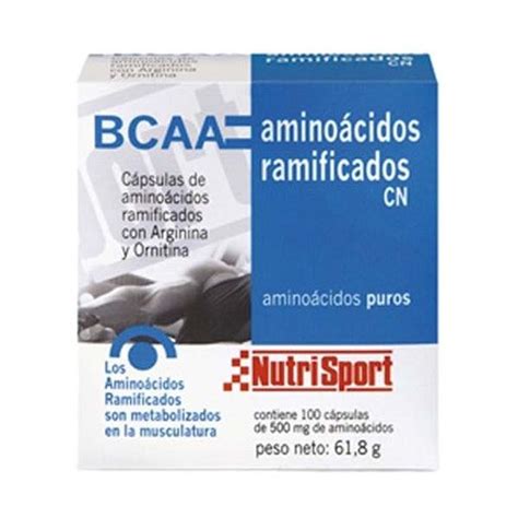 Nutrisport Bcaa Amino Cidos Ramificados C Psulas Kuantokusta