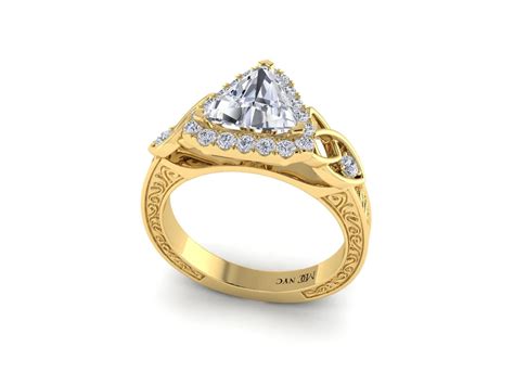 Trillion Engagement Rings From Mdc Diamonds Nyc