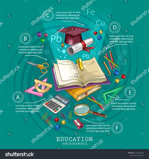 Open book of knowledge. Symbol of science and education. Back to school ...