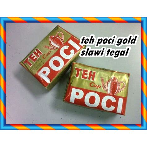 Jual Teh Poci Gold Teh Tubruk Wangi Teh Slawi Teh Tegal Asli Isi 10 Pcs