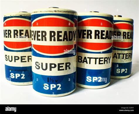 1960s Ever Ready Sp2 Super Batteries Stock Photo Alamy