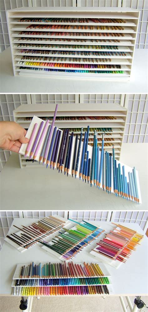 Colored pencil storage – Artofit