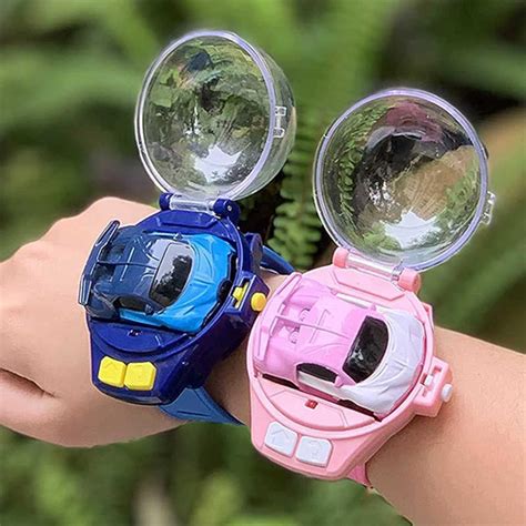 Mini Watch Control Car Cute RC Car Kids Game Interactive Toys For Boys ...