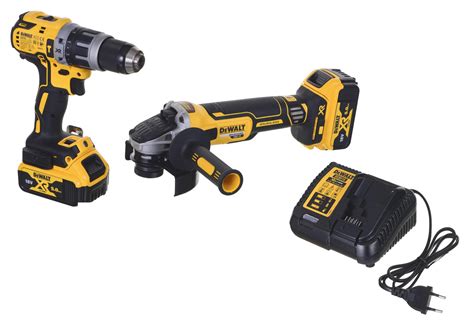 DeWalt įrankių rinkinys Combo 18V DCD796 DCG405 2x5 0Ah DCK2080P2T