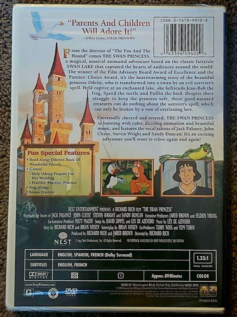 The Swan Princess Special Edition Factory Sealed Ebay