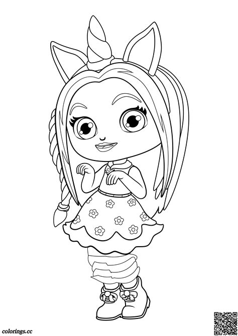 Little Charmers Coloring Pages