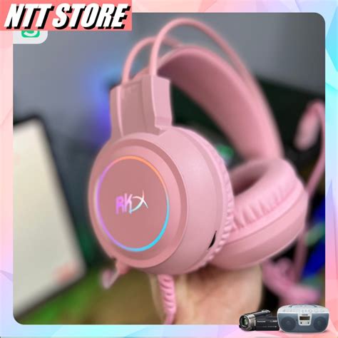 Mua Tai Nghe Gaming Ch P Tai M U H Ng C Mic C N Led Cho M Y T Nh