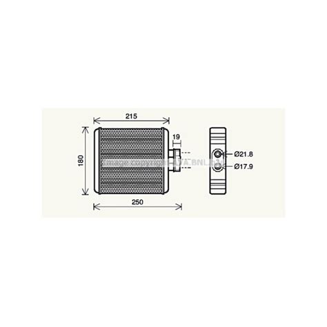 Радиатор отопителя AVA VN6196 - AVA арт. VN6196 - купить по выгодной ...