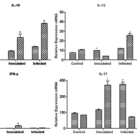 Ex Vivo Cytokine Mrna Transcription Splenocytes Cells Of The Control