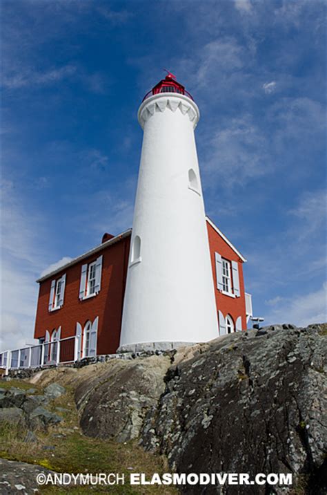 Fisgard Lighthouse, Fort Rod Hill, Esquimalt, Vancouver Island, Canada.