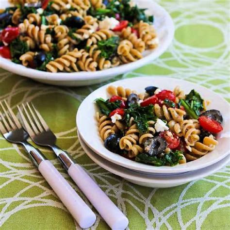 Kale Pasta Salad Kalyns Kitchen