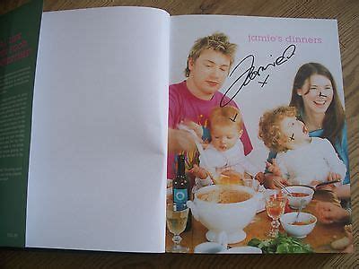 Jamie Oliver Naked Chef Tv Legend Hand Signed Cookery Book Guarantee