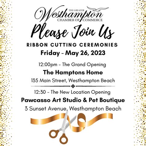 Ribbon Cutting Ceremonies The Greater Westhampton Chamber Of Commerce