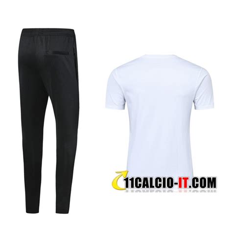 Nuove Kit Maglia Allenamento PSG Jordan Pantaloni Bianco 2019 20