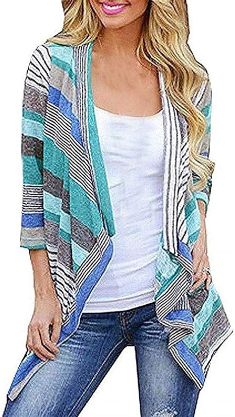 Cardigans Mujer Cárdigan De Punto Manga Larga Cardigan Largo Mujeres