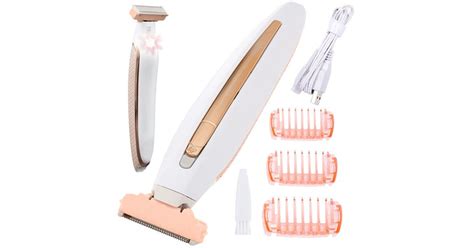 Női testszőrtelenítő és bikini borotva USB tölthető Pepita hu