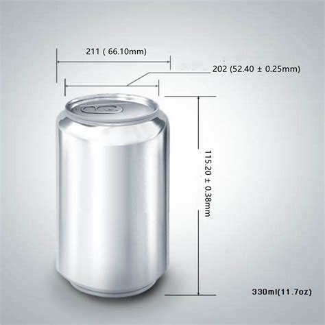 Ml Aluminum Easy Open Cans Aluminium Tin Cans Cheerglass