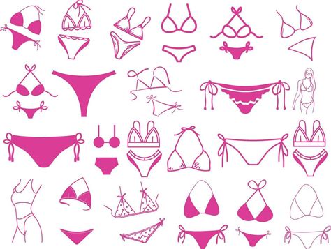 celebrar nacional bikini día con esta icono conjunto de trajes de baño en varios estilos y